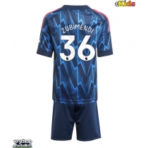 Arsenal Martin Zubimendi #36 Replica Away Minikit 2025-26 Short Sleeve (+ pants)